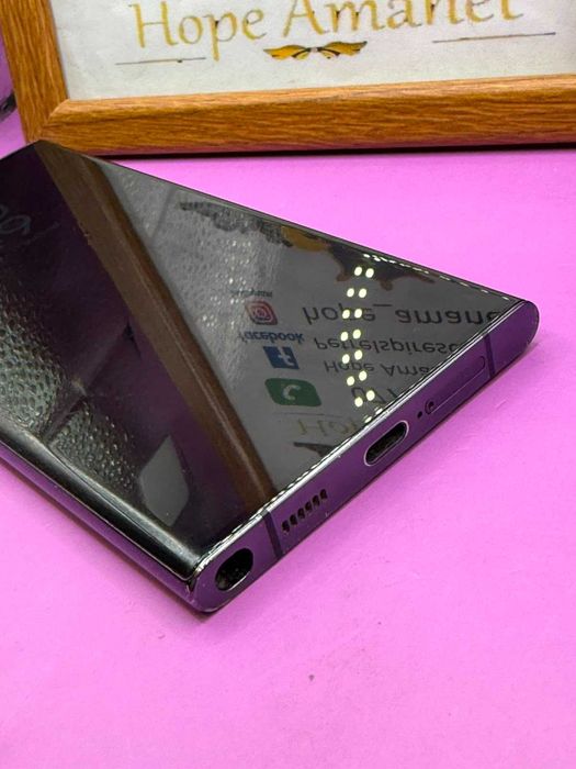 HOPE AMANET P2 - Samsung S22 Ultra / 256GB / 8Gb Ram / Spart pe spate  / Fara pen