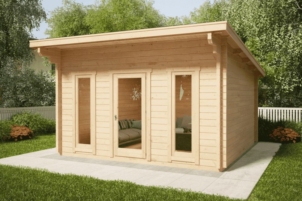 Casute de grădină din lemn tratat