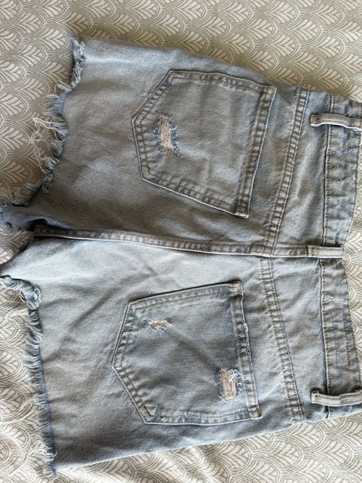 Къси дънкови панталонки ZARA