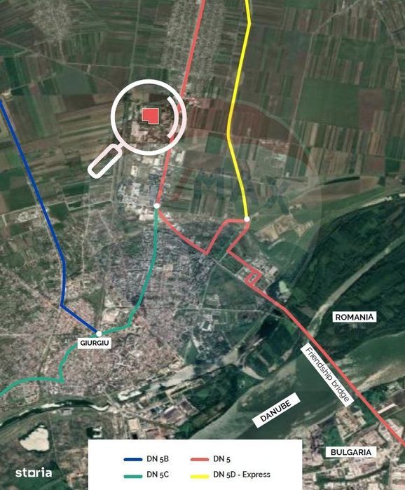 Teren cu PUZ aprobat – Destinație logistică, industrială și servicii