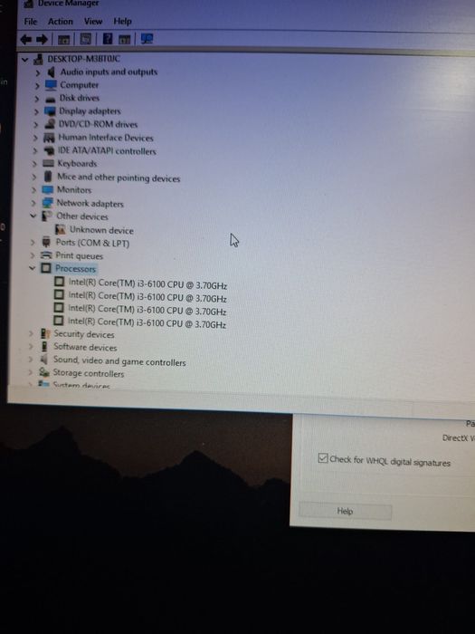 PC Lenovo I3 ddr 4