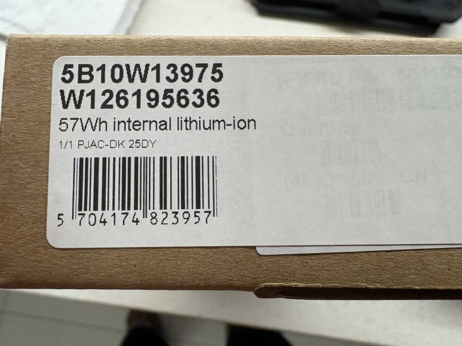 Baterie originala Lenovo 5B10W13975 - X1 gen 9/10