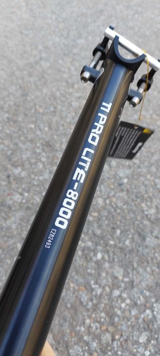 Tija de sa KCNC Ti Pro Lite SCANDIUM cu suruburi titan 30.9x400mm