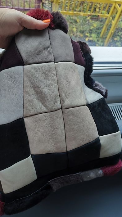 Bundita copii , veste piele naturala