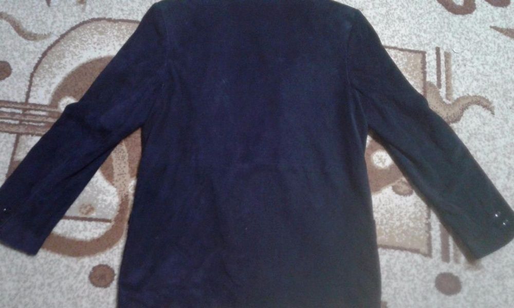 Sacou barbati din piele intoarsa