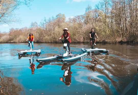 Bicicleta de apa SCHILLER water bike