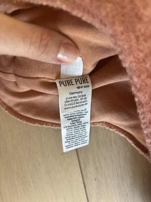 Cagula din lana, dublata cu bumbac- PurePure - 53-56 cm