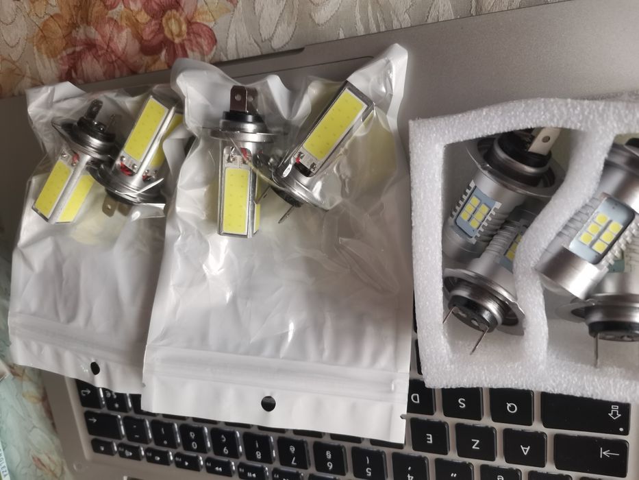 Becuri h 7 led de putere mare