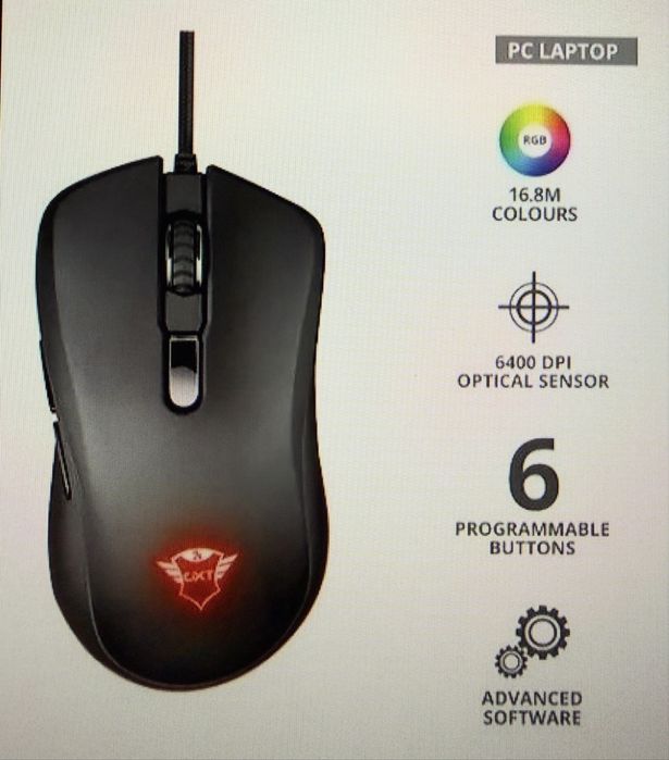 Геймърска мишка Trust Jacx gxt 930