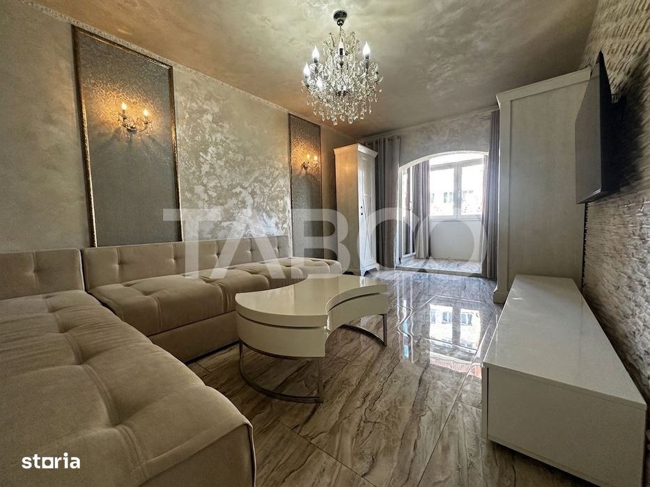 Apartament de vanzare 4 camere ultrafinisat etaj 1 zona Strand Sibiu — fotografia 2