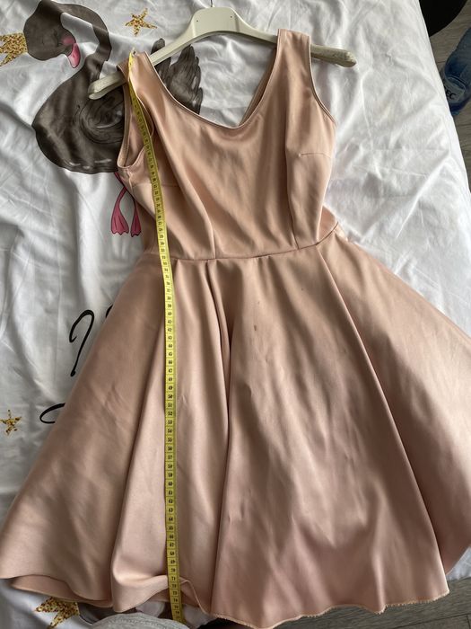 Rochie roz făcută la comanda