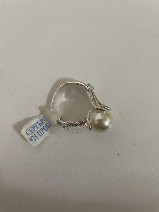 кольцо и серги серебро