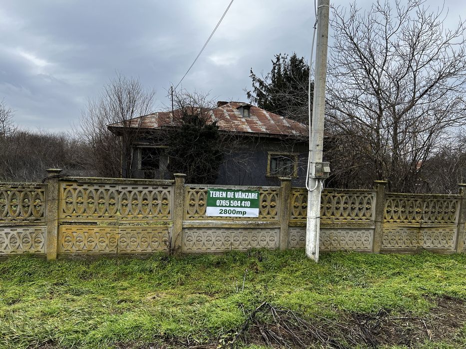 Dor Marunt Teren Intravilan de Vanzare