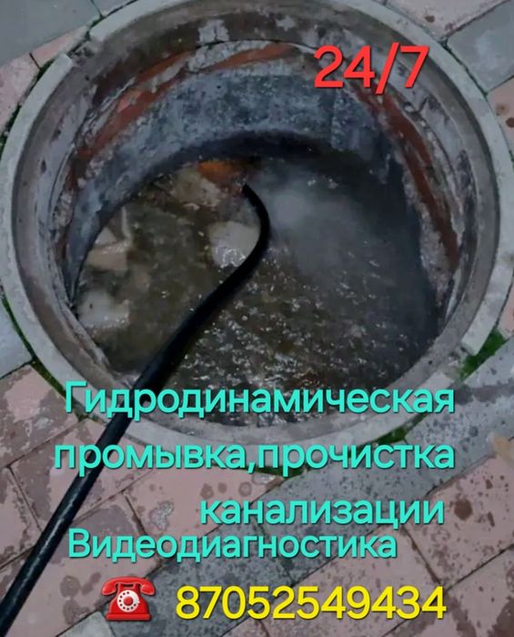 Прочистка канализации