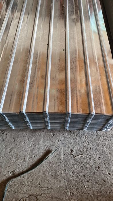 Tablă cutată zincată