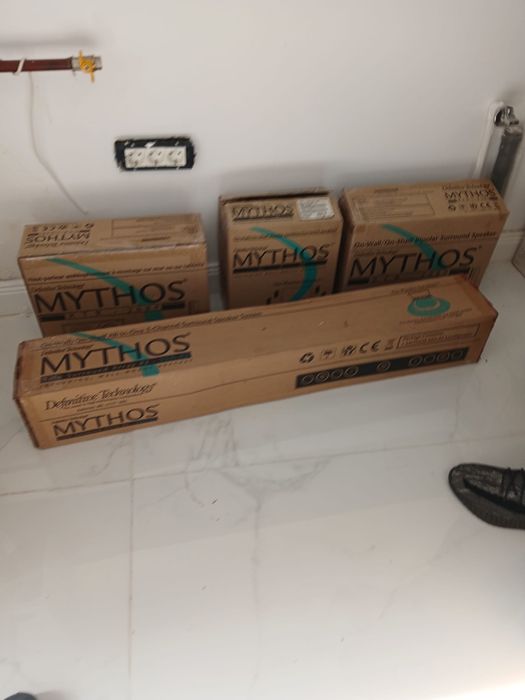 Set audio premium Mythos pentru home cinema, set putetmic si clar!