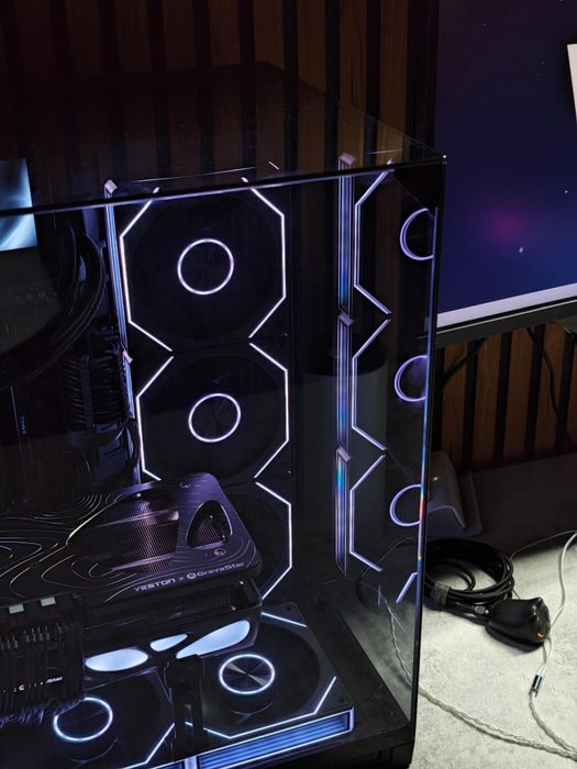 Rx9070xt + intel ultra7 265kf компьютер