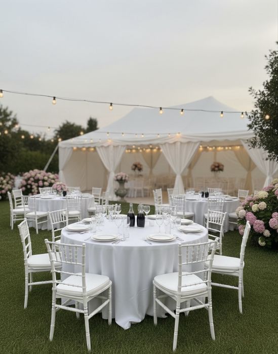 Inchiriez mese si scaune pentru evenimente