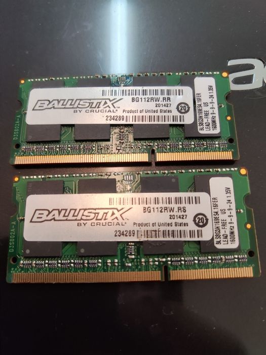 sodimm 8gb ddr3 pc3L-12800