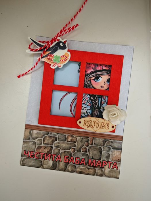 Ръчно изработени мартеници за дома