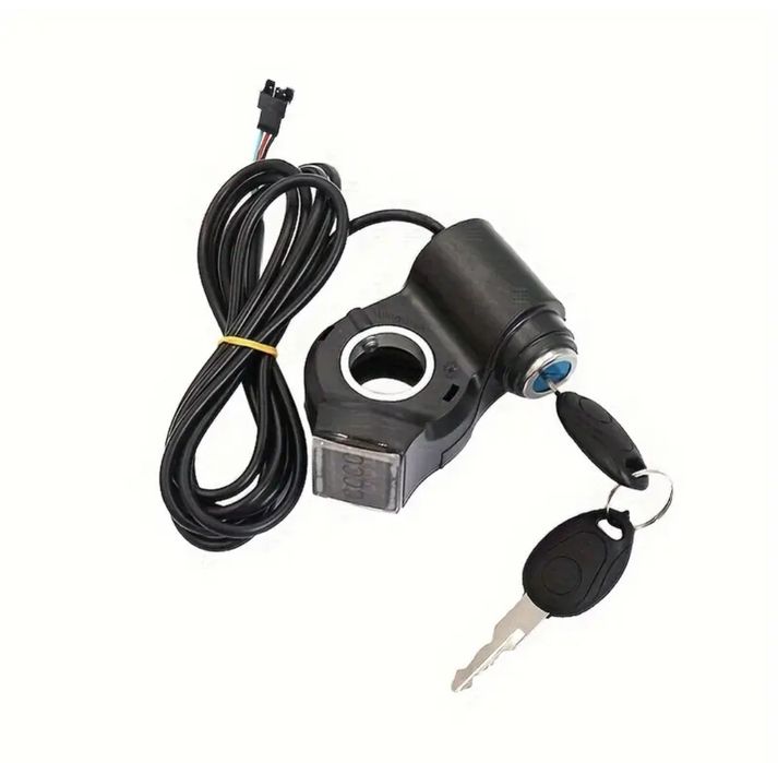 Ключалка за електрическа тротинетка/скутер с волтметър