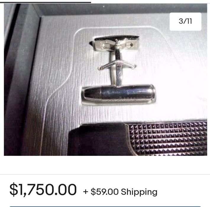 Оригинал Запонки-пули T Dupont James Bond 007 "