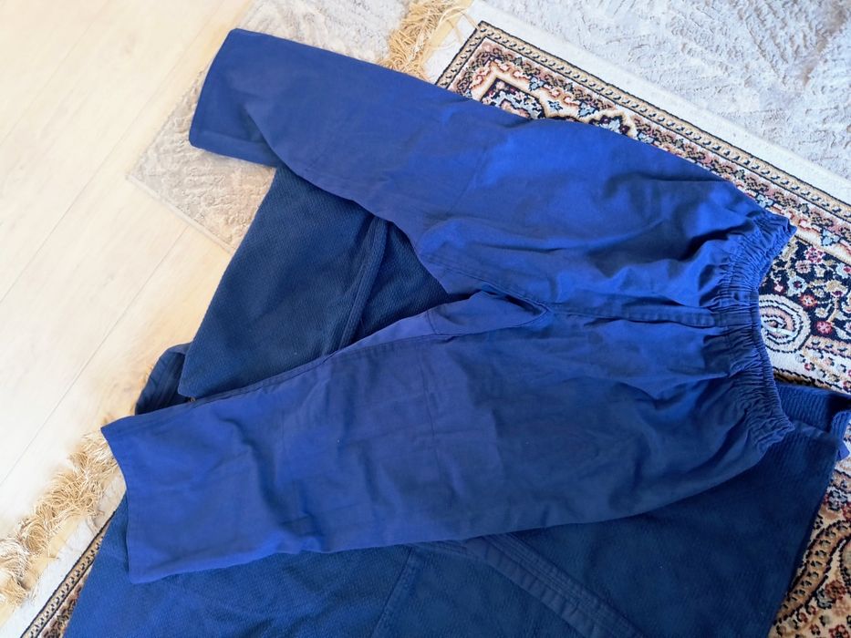 Мизуно көк кимано