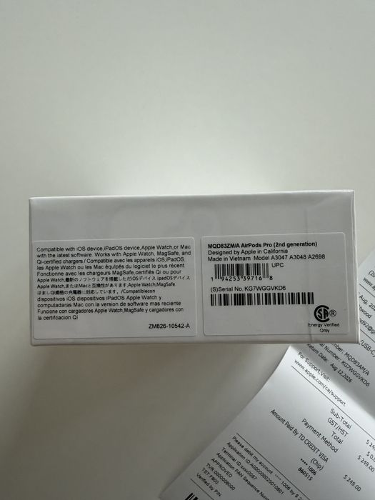 НОВИ Apple AirPods Pro 2 (USB-C) + Касова бележка | Пълен комплект