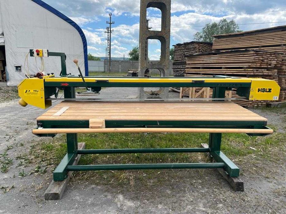 Mașină de șlefuit cu bandă Houfek PBH 220 B, 3 kW, 400V, stare excelentă