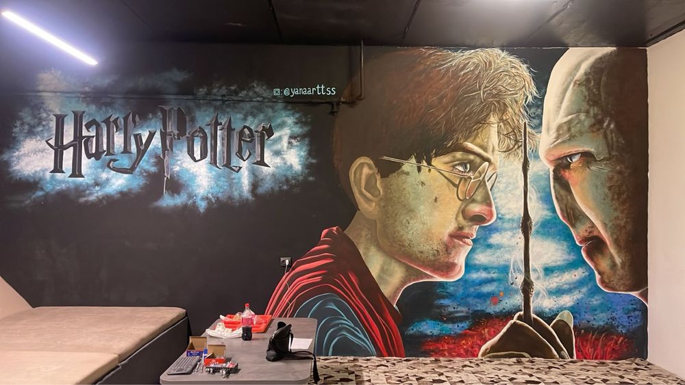 Роспись стен на заказ