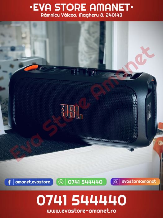 Sistem audio portabil JBL Partybox On-The-Go Essential 100W Bluetooth