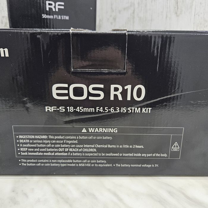 KIT Foto Nou Canon Eos R10 +RF 18-45mm +RF 50mm F1.8 Zeus Amanet Vitan