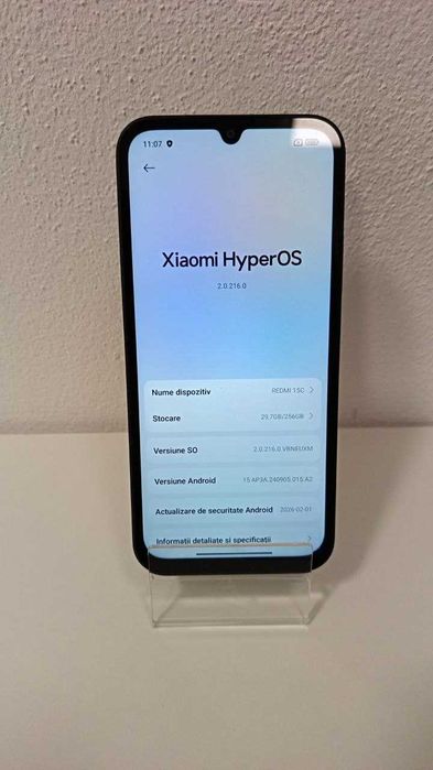 Telefon Xiaomi Redmi 15C 256 GB Black - Cod 129168
