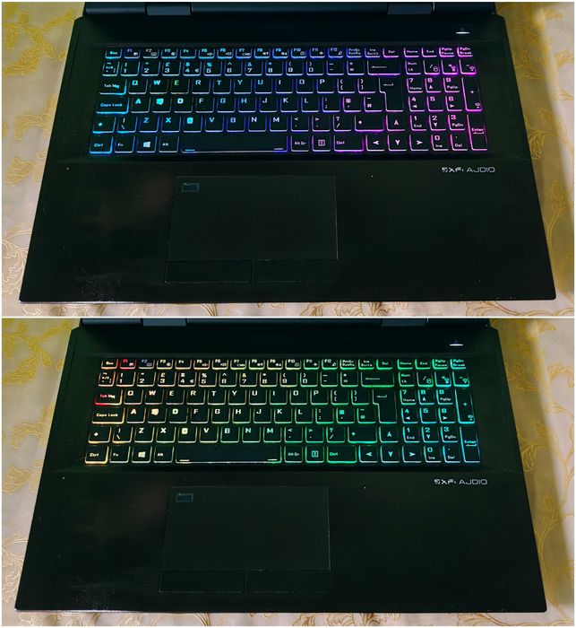 NVidia RTX 3070 8GB 175W/Intel Core i9 - 11900 Desktop/16GB RAM/1TB SSD NVMe/17.3 144hz IPS Full HD/XMG Clevo PCSpecialist X170KM-G геймърски лаптоп