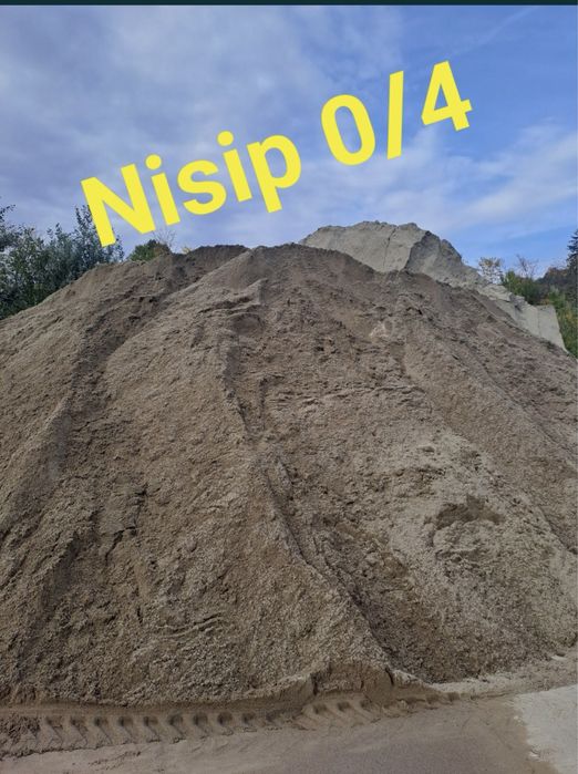 Nisip, pietris, piatra sparta