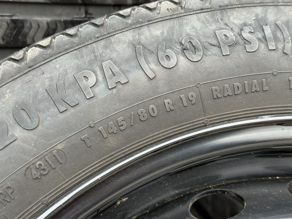 Оригинална Резервна гума/патерица 19” Audi 5x112