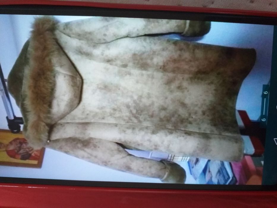 Cojoc crem gros damă