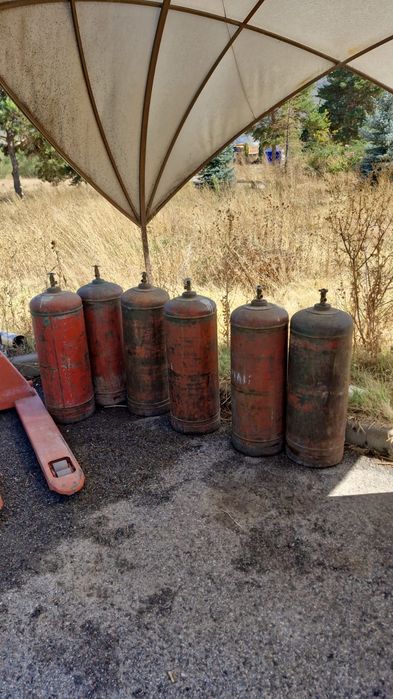 Баллоны кислородные и пропановые