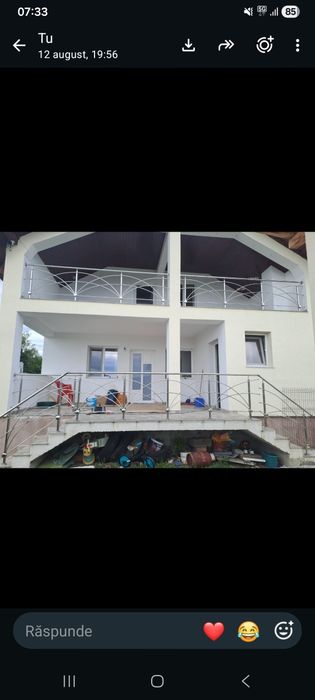 Balustrade din inox