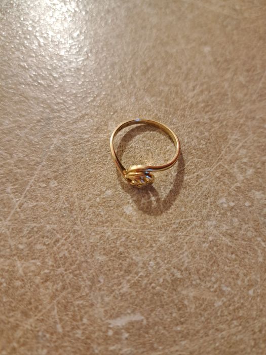 Inel aur 14 k,nou