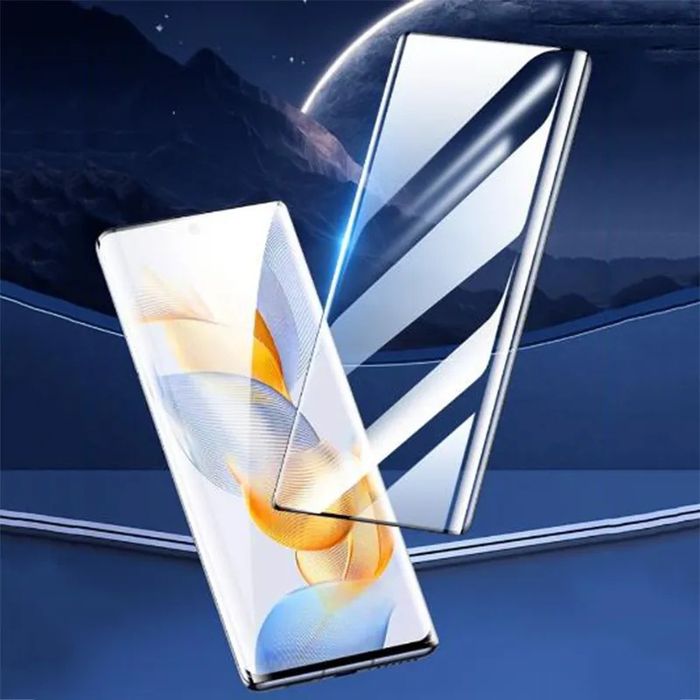 Honor 400 Pro 200 Pro 200 / 90 / 50 / 3D ЦЯЛО ЛЕПИЛО Стъклен протектор