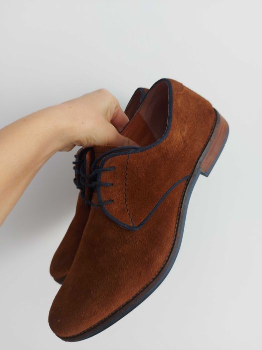 Pantofi piele întoarsă AM Shoe Company