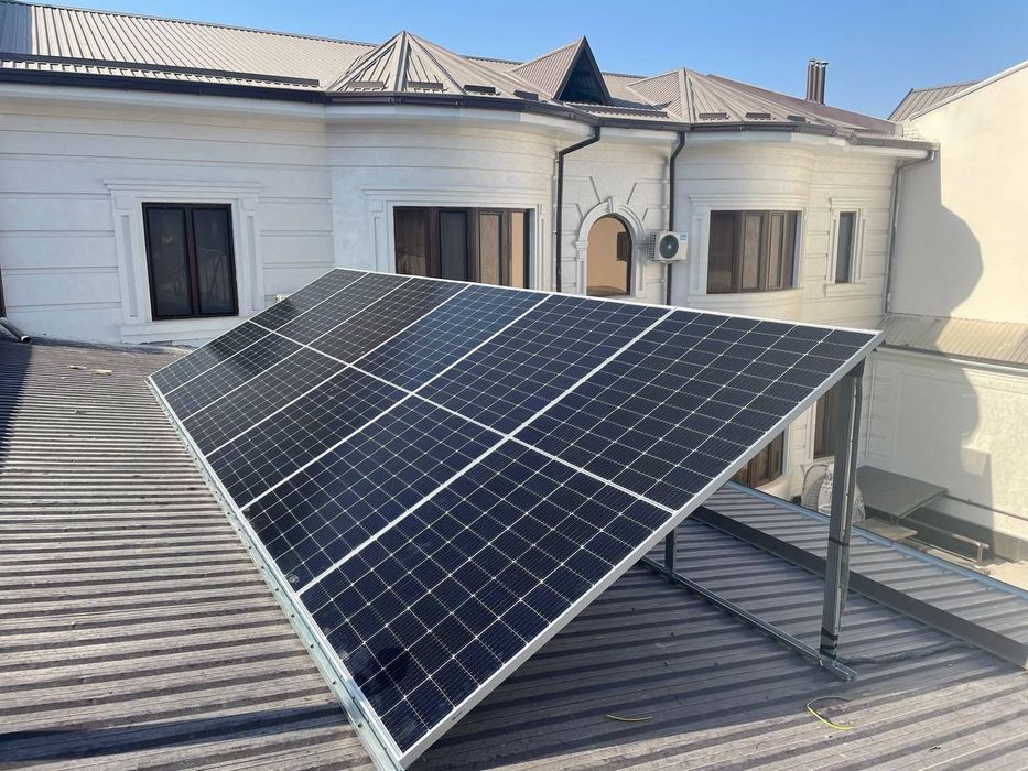 quyosh paneli urnatib berish xizmati.