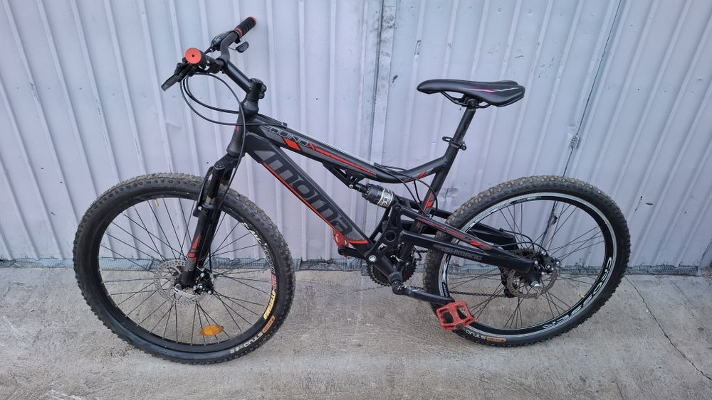 26" Bicicleta MOMA EQUINOX Full Suspension