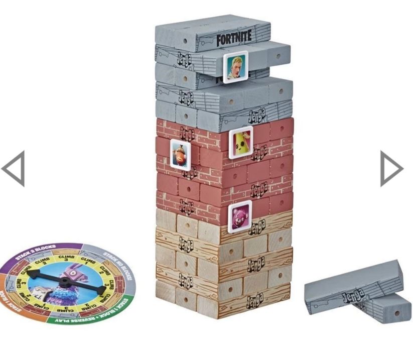 Игра Дженга Фортнайт
