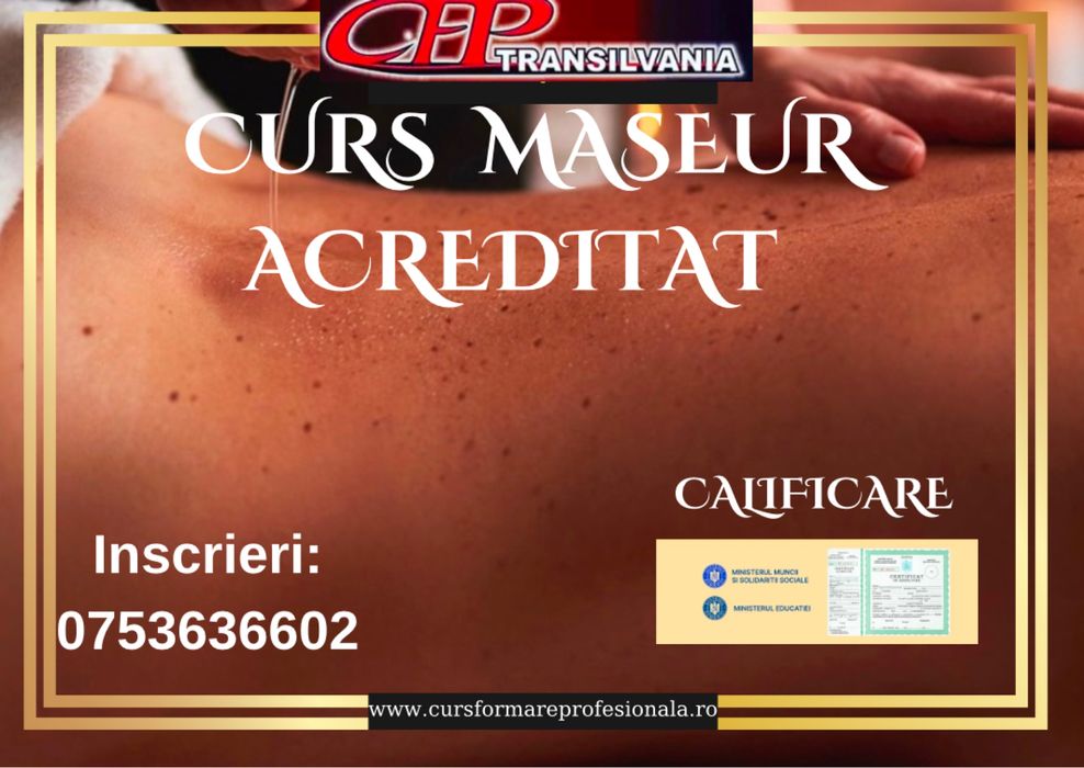 Curs masaj acreditat Bistrita