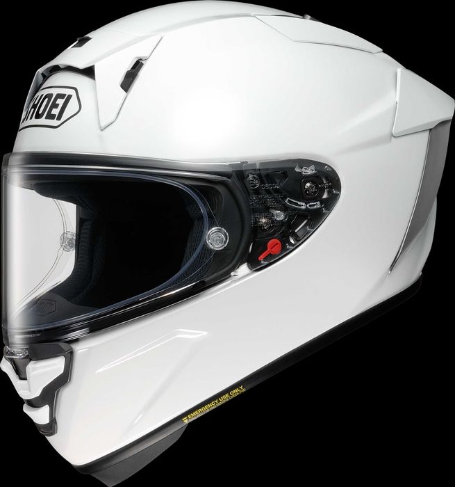 Каска Shoei X-SPR Pro черна мат/гланц бял гланц Мото Мотор