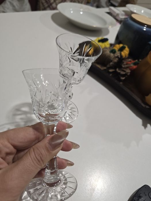 Кристални чаши за ракия