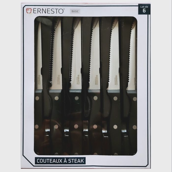 Set 6 cutite pentru friptura Ernesto