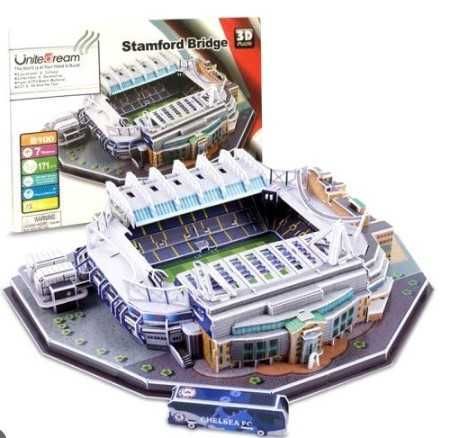3D пъзел футболен стадион - различни отбори